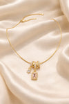 Pink Charm Star Necklace