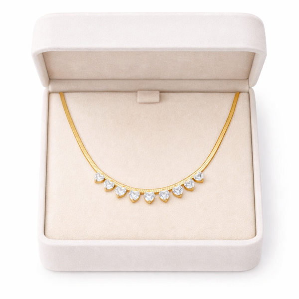 Solace Heart Charm Necklace