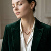 Emerald Tulip Necklace