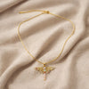 Crystal Dragonfly Necklace