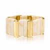 Viral Stackable Bar Bracelet - Creme