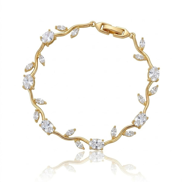 Crystal Tulip Bracelet