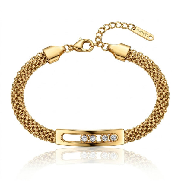 Messika Move Mesh Chain Bracelet