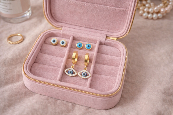 Evil Eye Earring Set