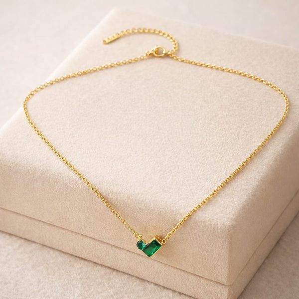 Emerald Kyle Necklace