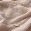 Teardrop cluster Necklace