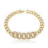 Diamond Curb Link Bracelet