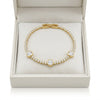 Crystal Disc Tennis Bracelet