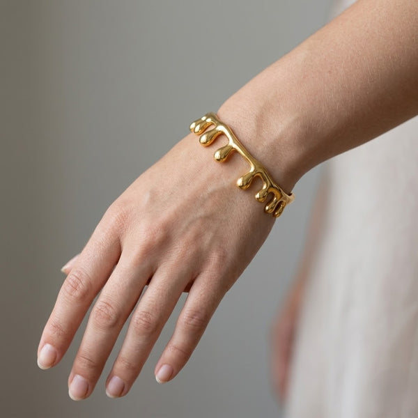 Molten Gold Bracelet