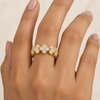 Crystal Lily Ring