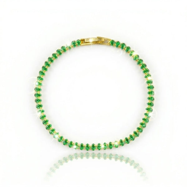 Emerald Oval Meher Bracelet