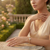 Diamond Disc Clove Bracelet