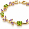 Emerald Lavi Leaf Tulip Bracelet
