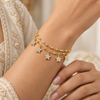 Dual Layer Star Chime Bracelet
