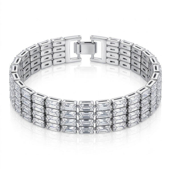 Crown Jewel Starlight Bracelet Silver