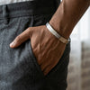 Claudius Silver Men’s Bracelet