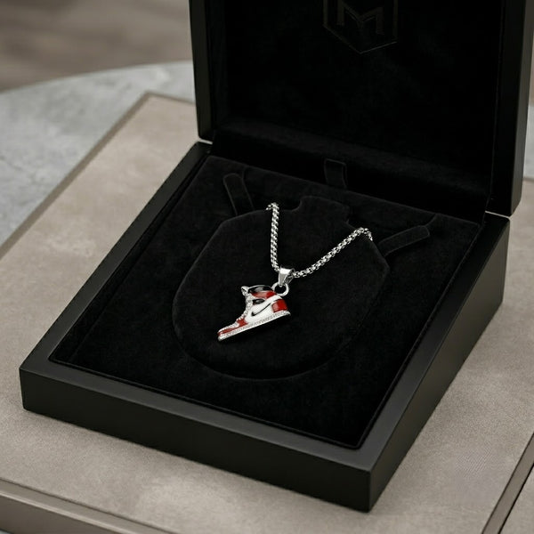 Jordan Red Studded Men’s Chain