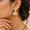 Crystal Orbit Earring