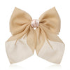 Sheer Bow Hair Pin