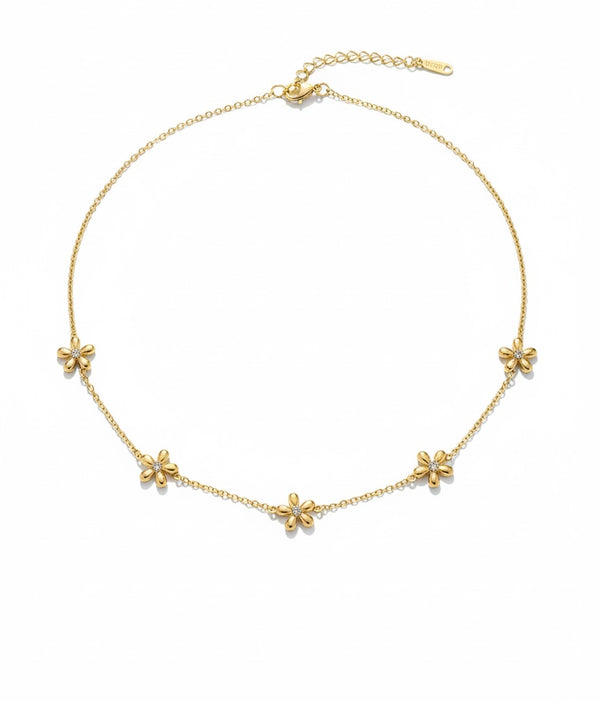 ZOFIA FLORY FLOWER NECKLACE