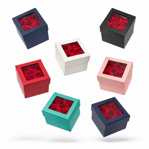 Double Level Roses Gift Box