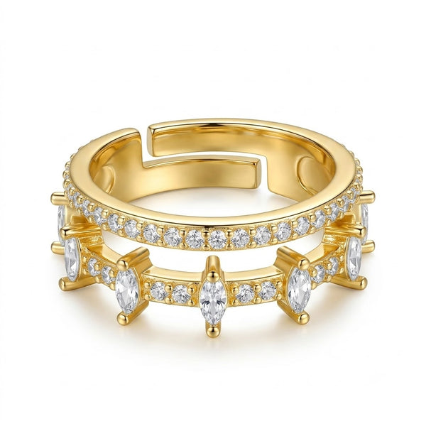 Mini Marque Charms Ring