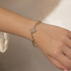 Crystal Flower Bracelet