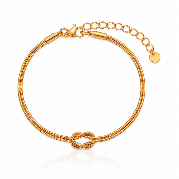 Intertwined Chain Bracelet