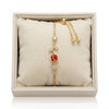 Orange Tulip Bracelet - Adjustable