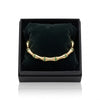Emerald Line Bamboo Bracelet
