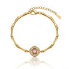 Vintage Bamboo Blush Bracelet
