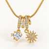 Solitaire Charm Necklace
