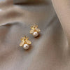 Pearl Bee Earring