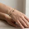 Double Layer Roman Stud Nene Bracelet