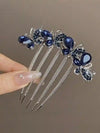 Close-up of the Twilight Butterfly Tiara Hair Pin showing butterfly motif