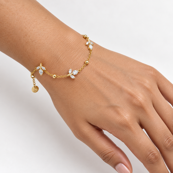 Crystal Mini Tulip Bracelet