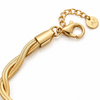 Twisted Wiper Chain Minimal Bracelet