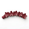 Flower Studded Banana Clip