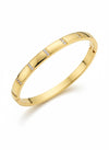 Gold Greek Pattern Bangle
