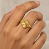 Gold Clover Ring