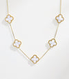 White Clover Necklace