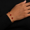 Red clover Bracelet