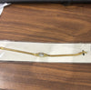 Oval Cut Snake Chain Bracelet