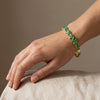 Scarlet EmeraldBracelet - 18k Gold Plated