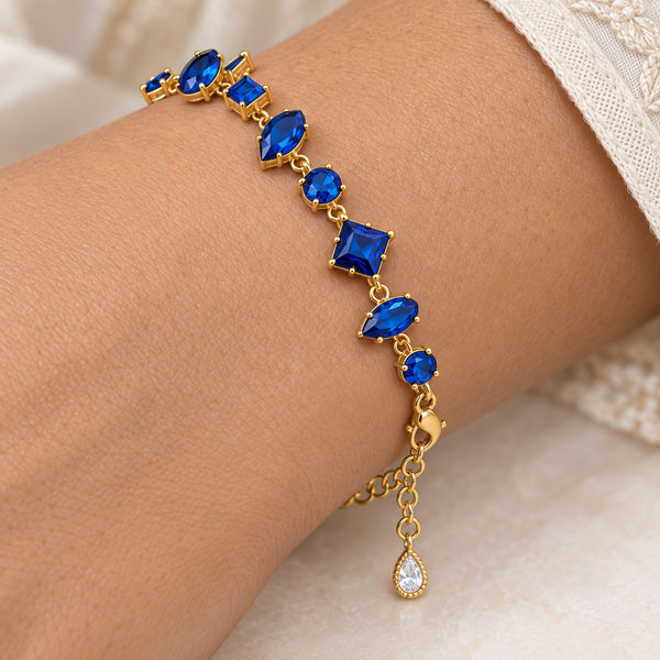 Sapphire Crystal Bracelet
