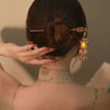 Retro Glowing Lantern Hairpin hair clip for women by Fix My Hairs