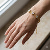 Crystal Hearts Mesh Bracelet