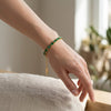 Emerald Starlight Ribbon Bracelet