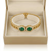 Classic Cuban Emerald Bracelet