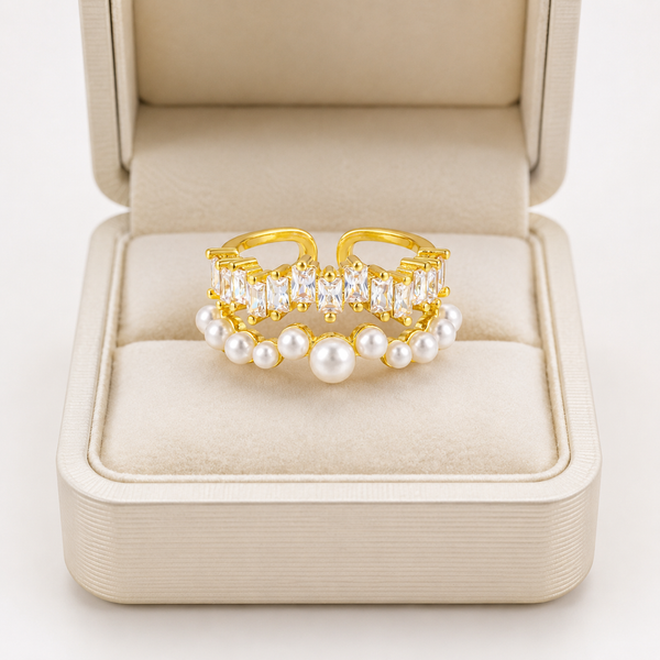 Pearl Stud Ring